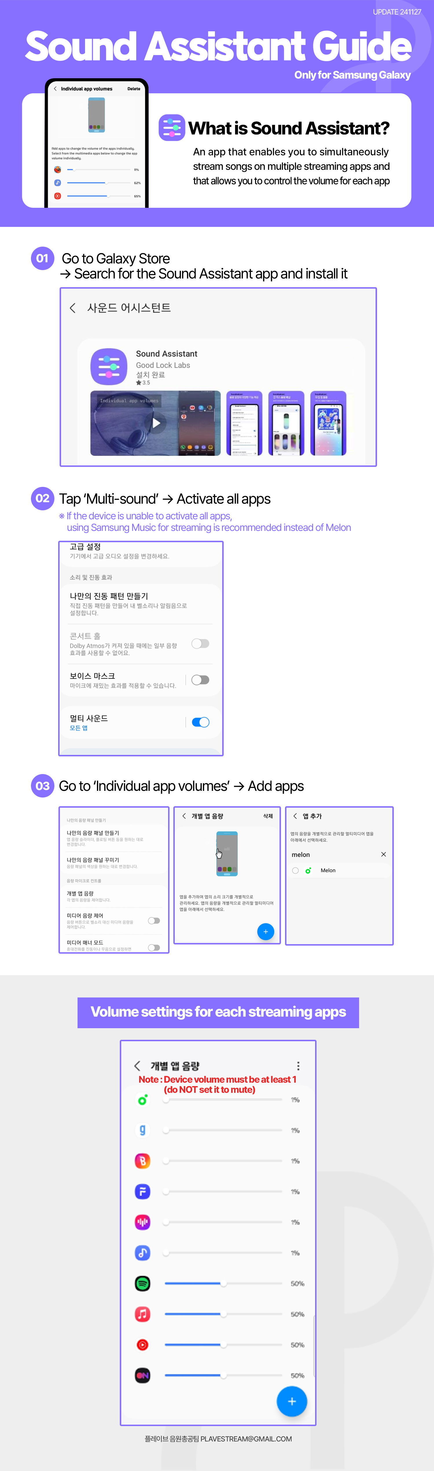 Sound Assistant Guide