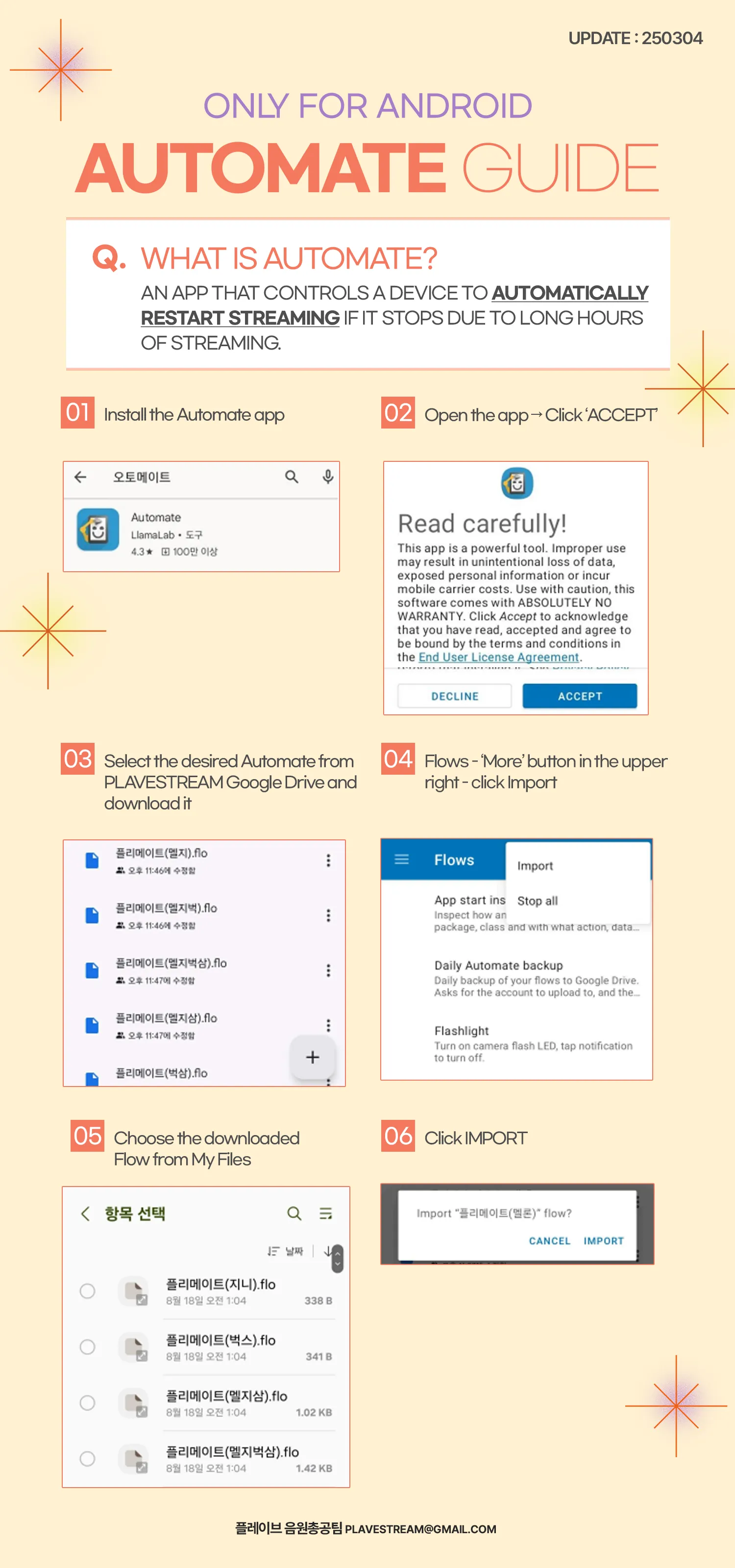 Automate Guide