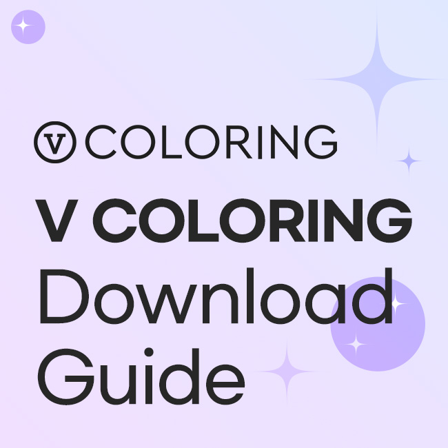 V COLORING Download Guide