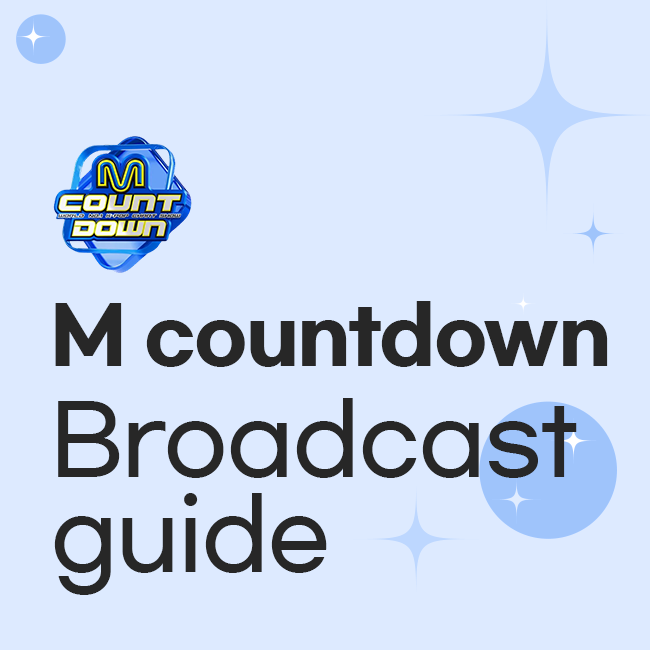 M countdown Broadcast guide