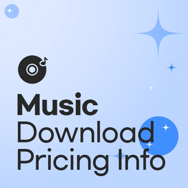 Music Download Pricing Info