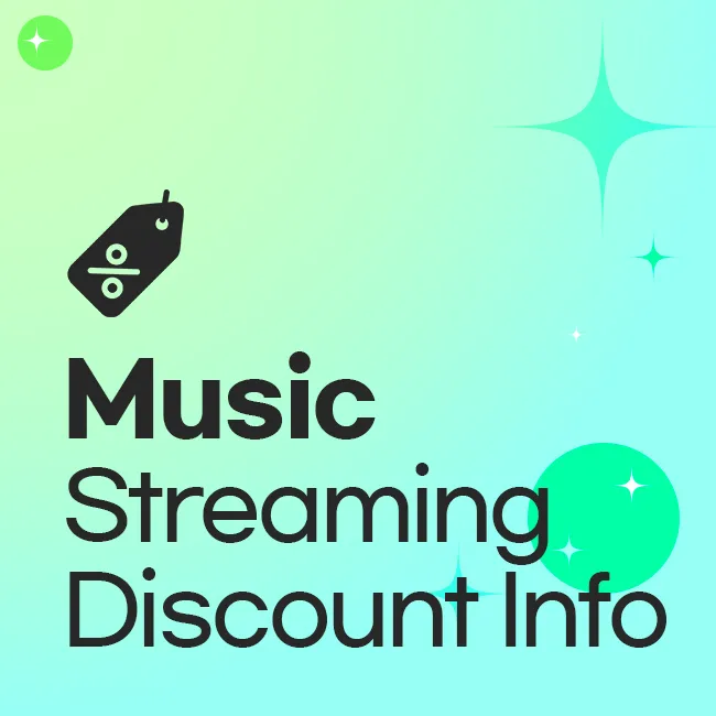 Music Streaming Discount Info