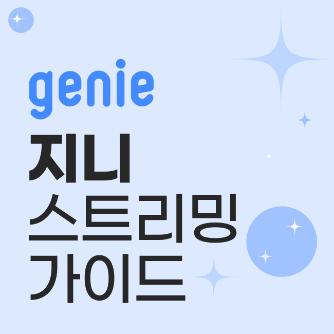 지니 스트리밍 가이드